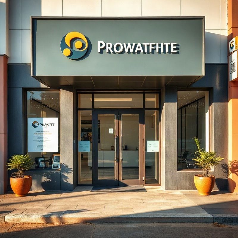 Vividsnova office entrance on Oginga Odinga Street, Kisumu